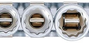 Alternative view of BGS 9105 — Jeu de douilles 12 pans 3/8" 12 pièces