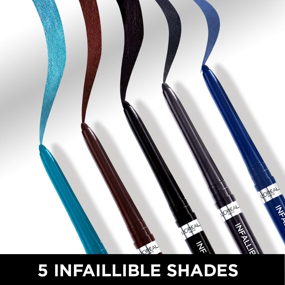 L'ORÉAL PARIS Infaillible Grip Liner — Crayon eyeliner Brown Denim – Image 3