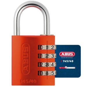 ABUS Cadenas combinaison aluminium 40mm Orange