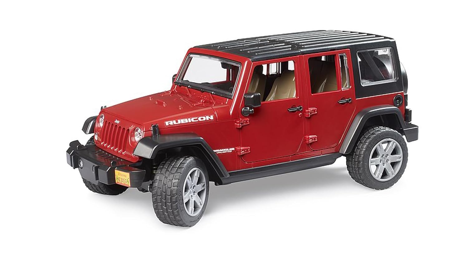 BRUDER 02525 — Jeep Wrangler Unlimited Rubicon 1:16