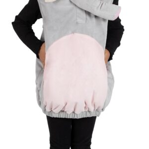 P'TIT CLOWN - Déguisement Animal Enfant - Parfait pour Carnaval, Fêtes Costumées et Évènements à Thème (Éléphant, 5-6 ans)