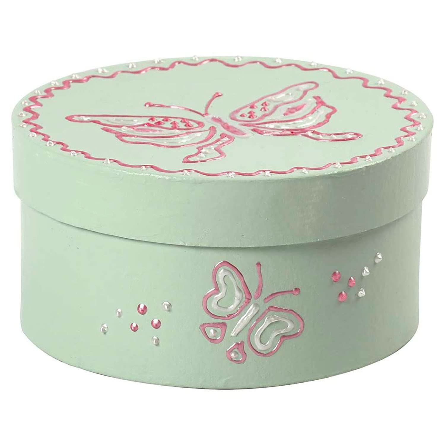 CREATIV — Lot de 3 Boîtes Rondes en Papier Mâché 10+13+16cm – Image 5