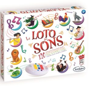 Alternative view of SENTOSPHÈRE — Jeu sensoriel Le Loto des Sons 120 sons