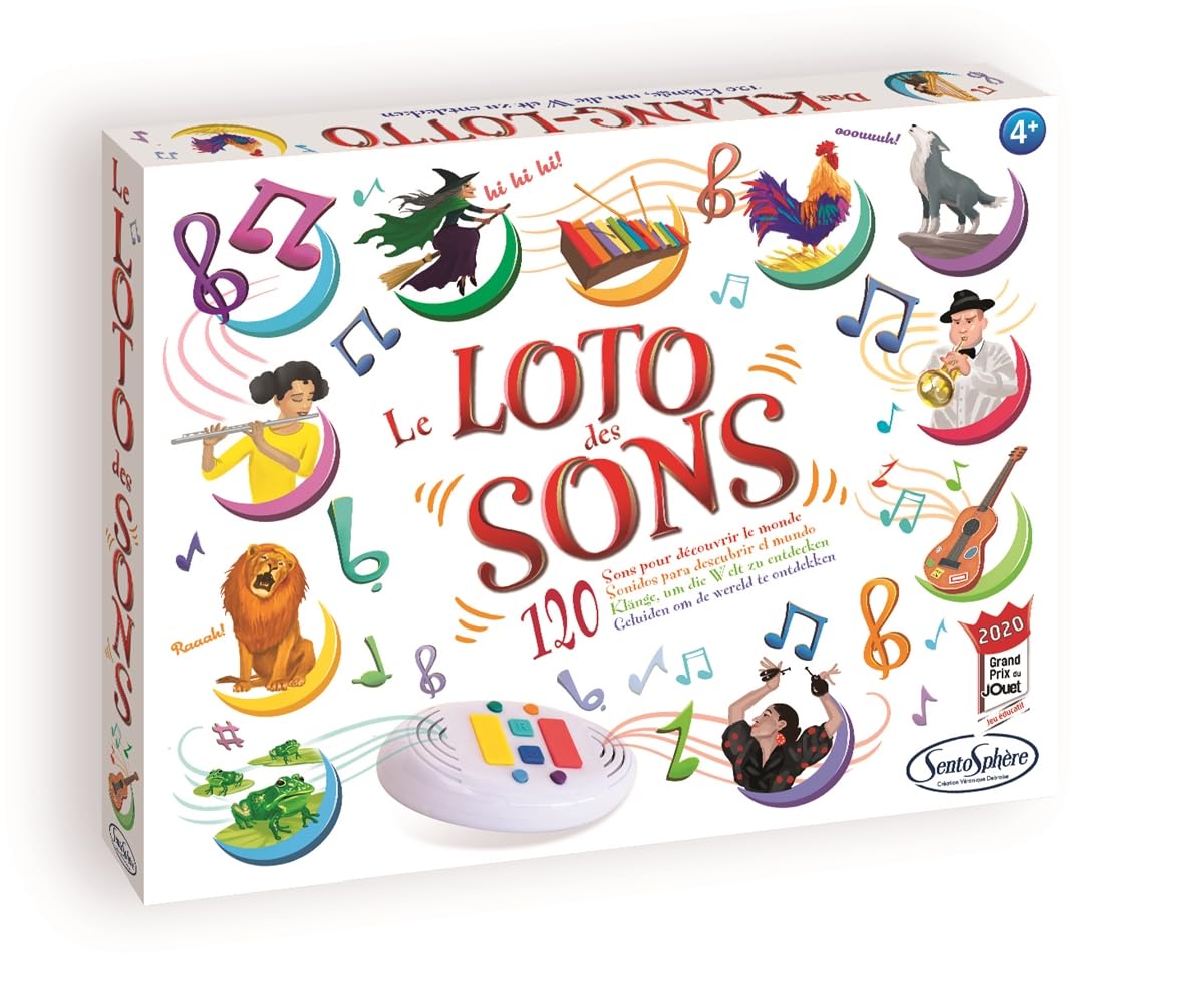 SENTOSPHÈRE — Jeu sensoriel Le Loto des Sons 120 sons – Image 2