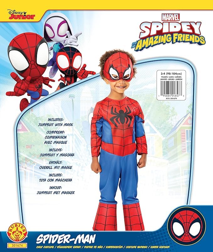 RUBIE'S Marvel — Déguisement Spidey enfant 2-3 ans – Image 2