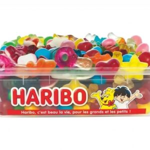 HARIBO - Happy Life - Assortiment De Bonbons Sans Colorants Artificiels - Boite 700 g