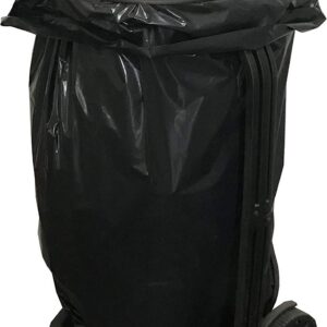 Alternative view of Sacs poubelle classiques predecoupes NOIR 160Litres rouleau de 25 LOT DE 4