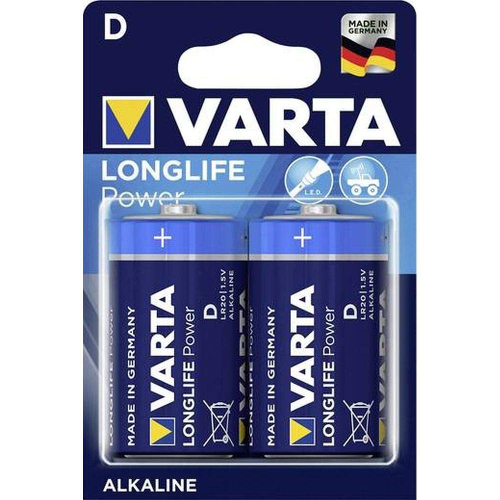 Varta Longlife Power LR20 Pile LR20 (D) alcaline(s) 16500 mAh 1.5 V 2 pc(s)