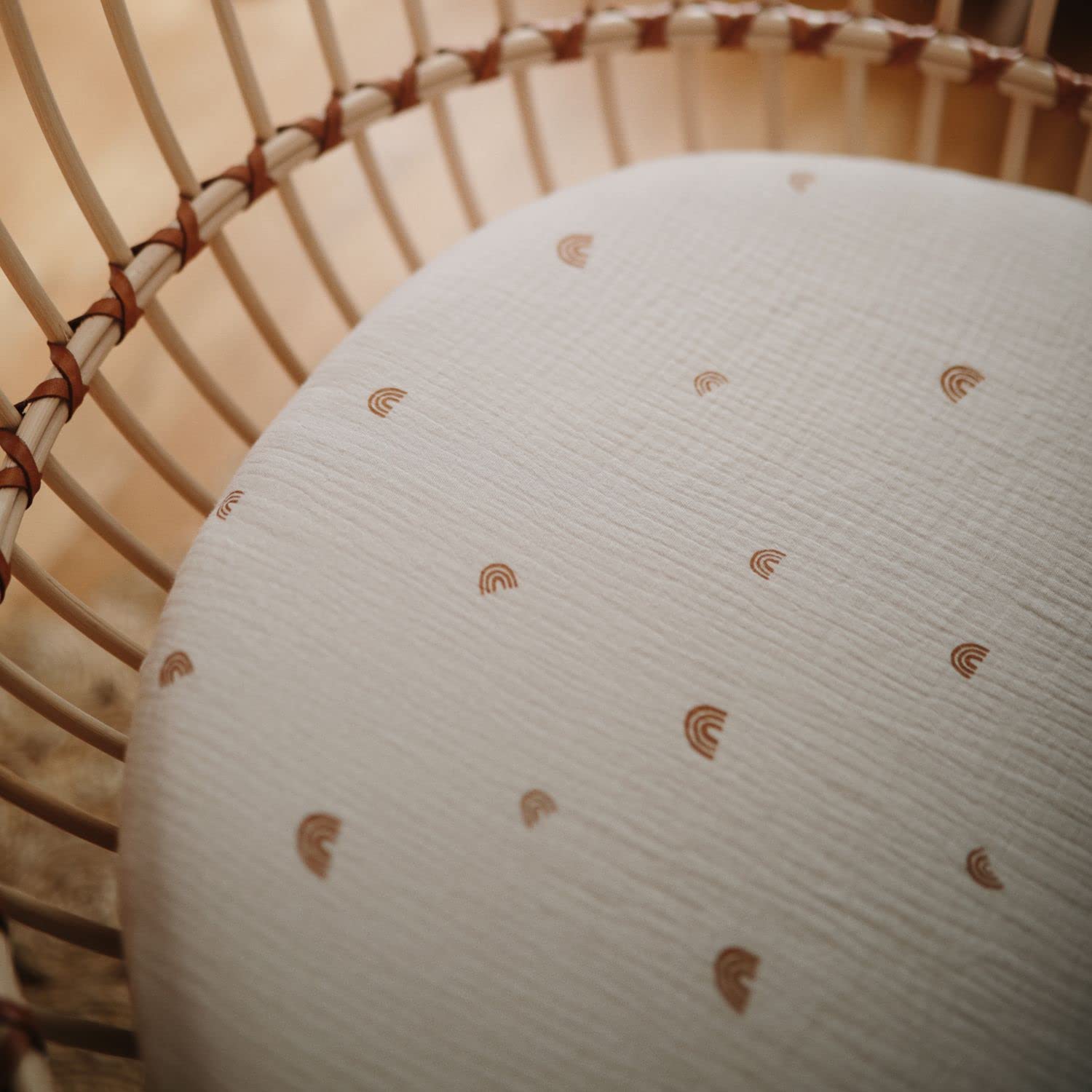 MUSHIE — Drap-housse berceau 40 x 10 x 100 cm S – Image 6