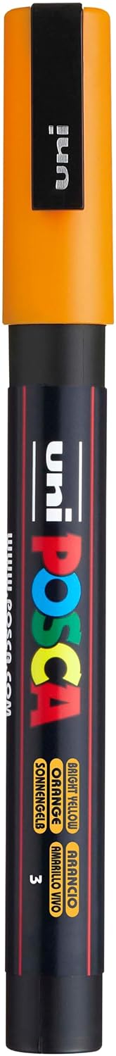 Marqueur peinture Uni-Ball Posca PC-3M, orange