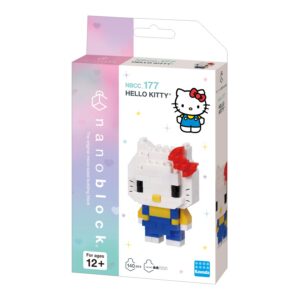 Alternative view of BANDAI Nanoblock Hello Kitty — Mini Figurine en Briques
