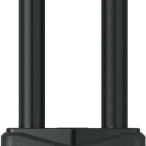 ABUS Cadenas Granit 37/55HB100 à anse haute - pour une utilisation en extérieur - en acier spécial trempé - clé avec lumière LED - niveau de sécurité ABUS 10 - noir