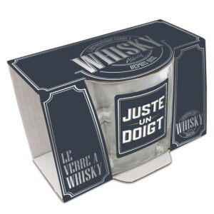 Alternative view of STC — Verre à whisky « juste un doigt »