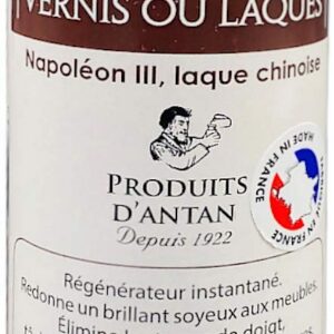Regenerateur instantané des bois vernis ou laqués - Produits D'Antan - Redonne un brillant - Elimine les traces - Estompe les micro-rayures - Protège durablement - 250 ml