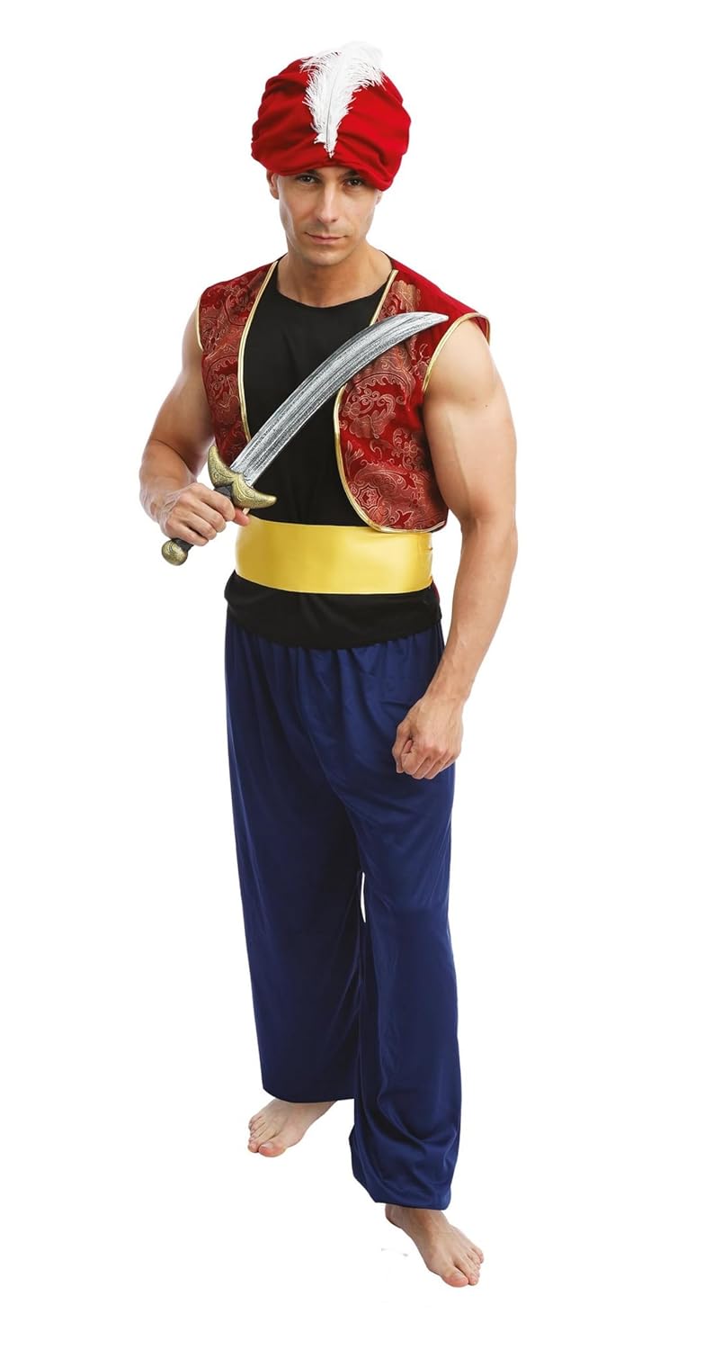 P'tit Clown - 23319 | Déguisement adulte de prince oriental - Taille L/XL, luxe