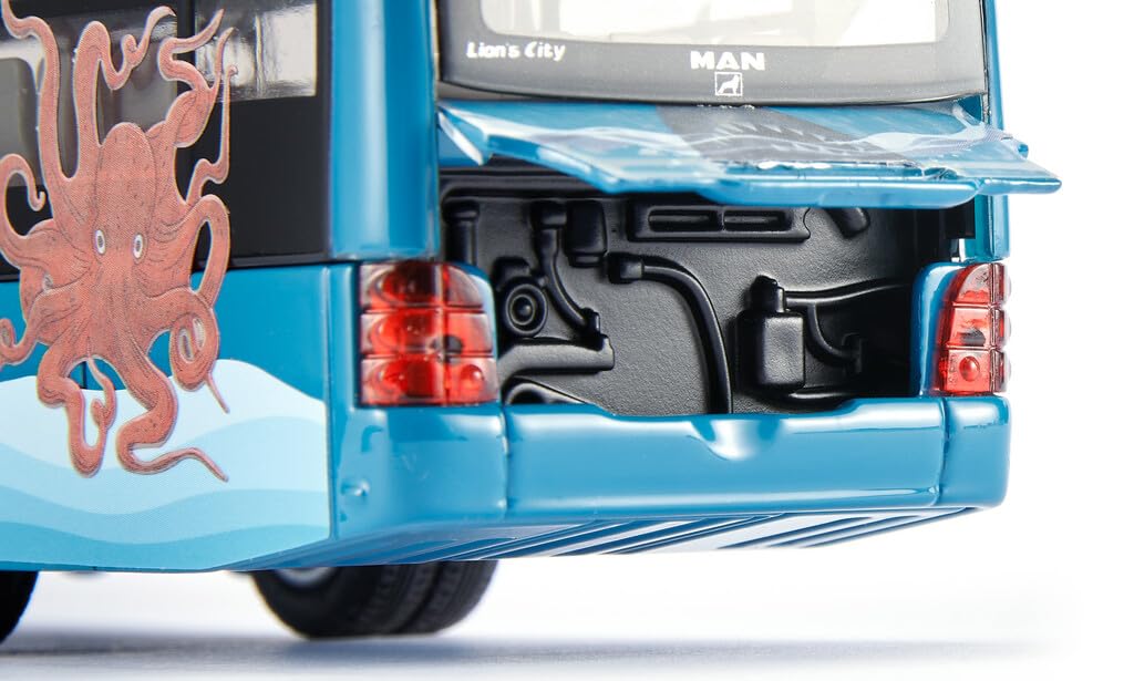 SIKU 3736 — Bus articulé MAN 1:50 turquoise – Image 3