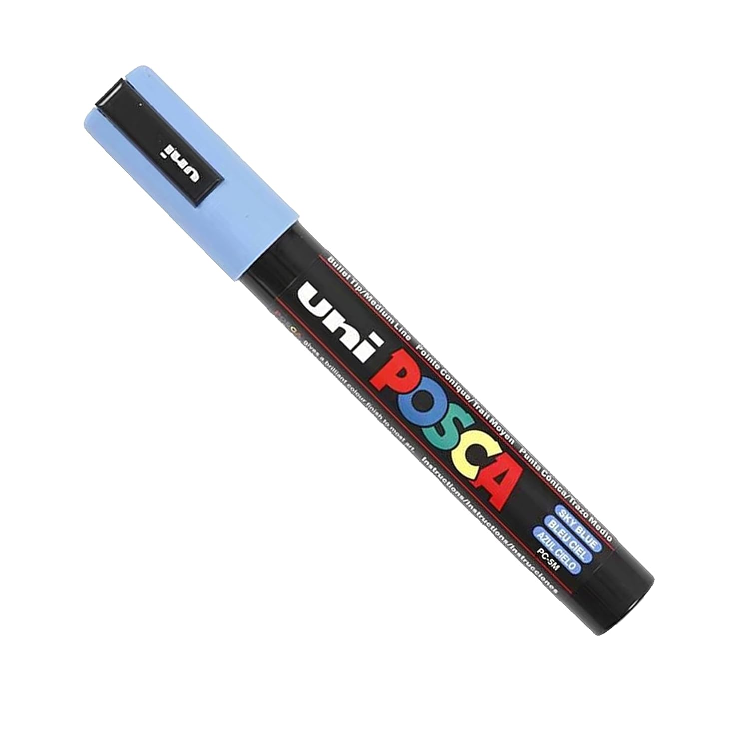 Lot de 33 marqueurs de couleur PC-5M dans des tubes en plastique transparent - Posca – Image 5