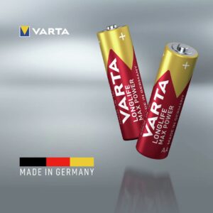 Alternative view of VARTA Longlife Max Power — Piles AA alcalines x4 1,5V
