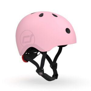 Scoot & Ride Kinder Fahrradhelm Casque de vélo Mixte, Rose, 51 BIS 55cm