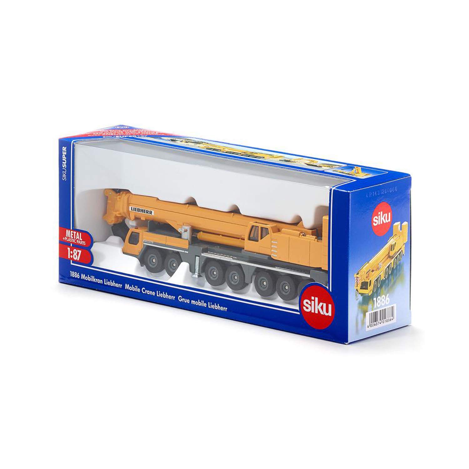 SIKU 1886 — Grue mobile Liebherr 1:87 jaune – Image 6