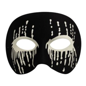 P'TIT CLOW - 23827 - Masque Sanglant - noir, blanc - phosphorescent - Accessoire Déguisement Halloween