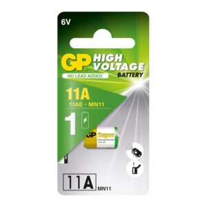 GP -11A C1 Blister de 1 pile Alcalines Haut Voltage 6V