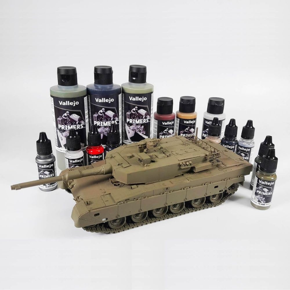 VALLEJO — Apprêt polyuréthane noir 60 ml – Image 3