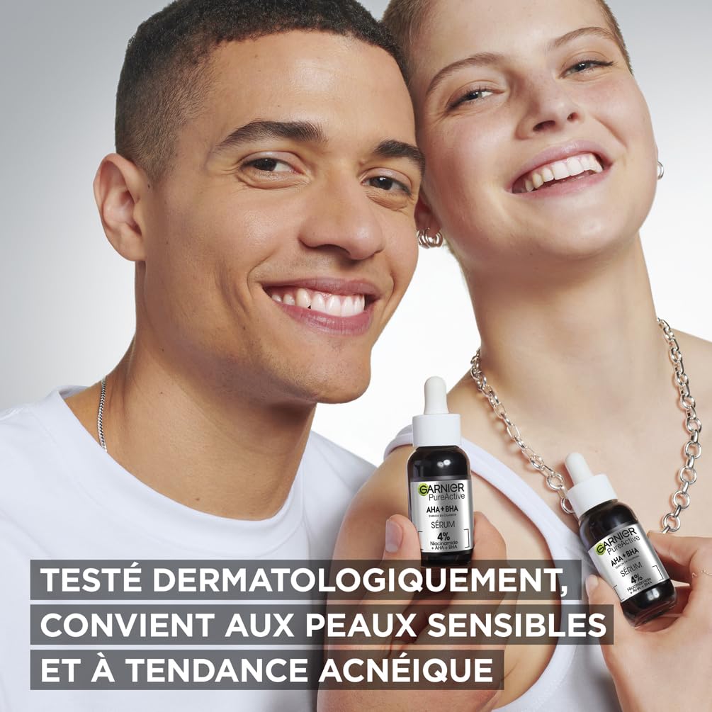 GARNIER Pure Active — Sérum anti-points noirs au charbon 30 ml – Image 4