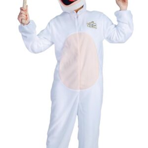 P'tit Clown- référence 44441 - Costume Lapins Crétins - déguisement Ado Unisexe - Blanc-Beige, 14/16 Ans