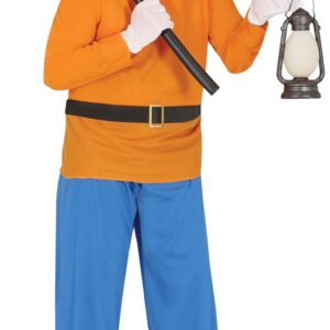 FIESTAS GUIRCA | Costume de Enanito Adulte (48-50/M) - T-shirt, Ceinture, Bonnet et Pantalon - Costumes de Contes, Fées et Journée du Livre pour Halloween, Carnaval et Fêtes Déguisées - Homme