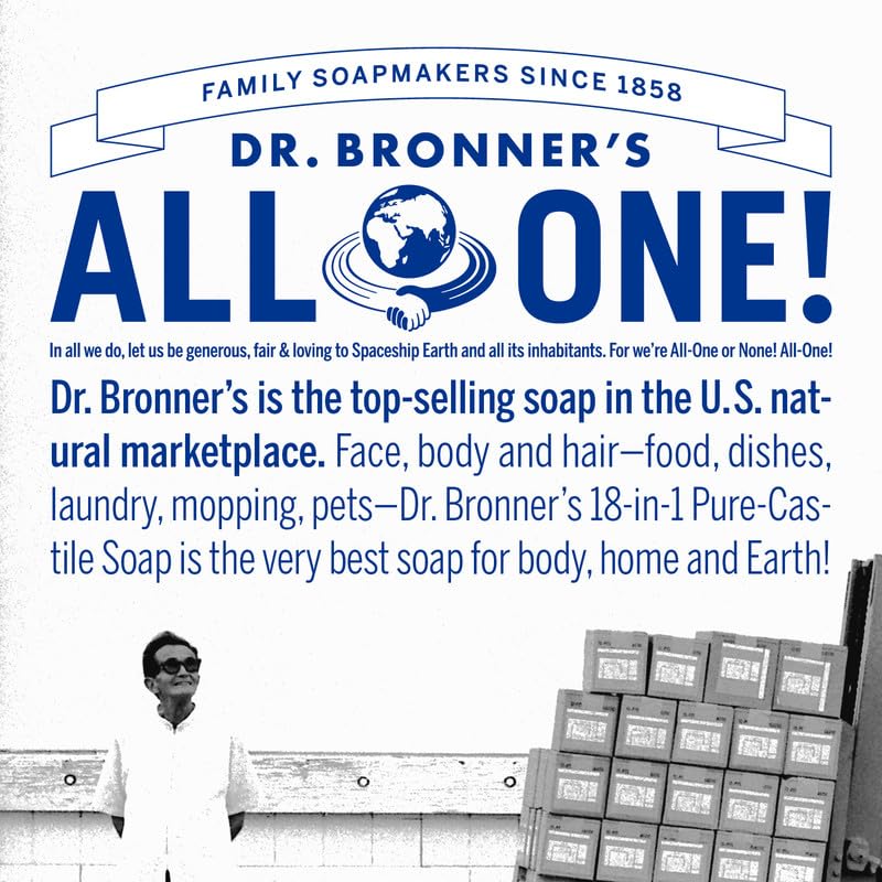 Dr. Bronner's Babé Savon de Castille aux ingrédients biologiques 240ml – Image 7