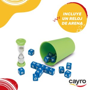 Alternative view of CAYRO Cross Dice — Jeu de société de mots