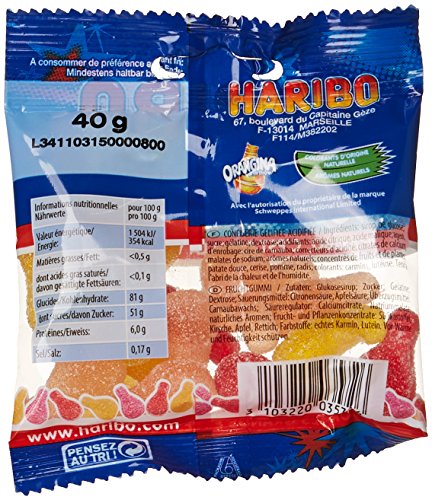 HARIBO Orangina Pik — Bonbons gélifiés 40 g x 30 sachets – Image 4