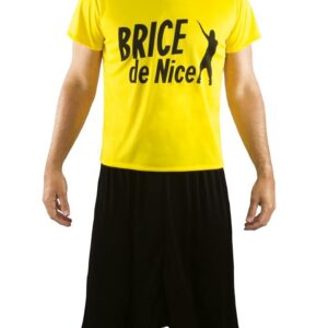 P’tit Clown - Déguisement Surfeur Brice de Nice - Licence Officielle - Costume Film Culte - Haut, Pantalon - Idéal pour Soirée Déguisée, Carnaval, Cosplay, Halloween, EVG, Fête Cinéma - Polyester