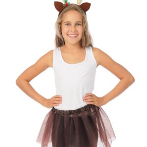 P'TIT CLOWN - 24092 - Set Tutu Renne Fille