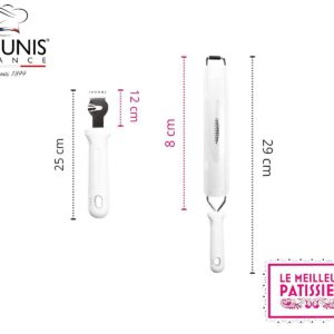 Alternative view of SIF UNIS France — Kit zesteur canneleur et râpe à agrumes inox