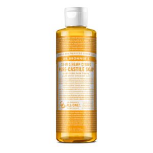 Savons Magiques de Dr. Bronner - Dr Bronners Pure Magic-Castille Savon Bio Orange Citron 8 Oz