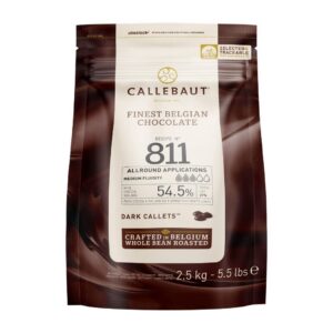 CALLEBAUT foncé chocolat noir chocolat 2,5 kg
