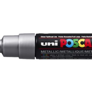 POSCA Marqueur Pte large biseautée POSCA PC8K 8mm Argent