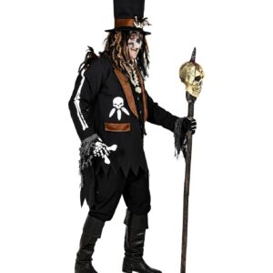 Alternative view of WIDMANN — Costume de prêtre vaudou Halloween