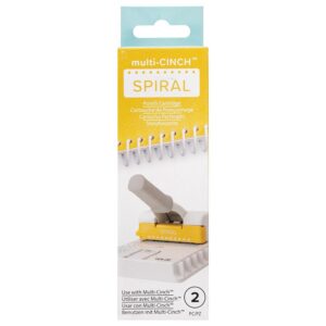 We R Memory Keepers Perforatrice spirale à cartouche Spiral Punch Multi Cinch - 3:1