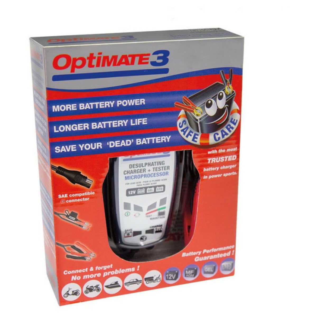 OPTIMATE 3 — Chargeur de Batterie – Image 2