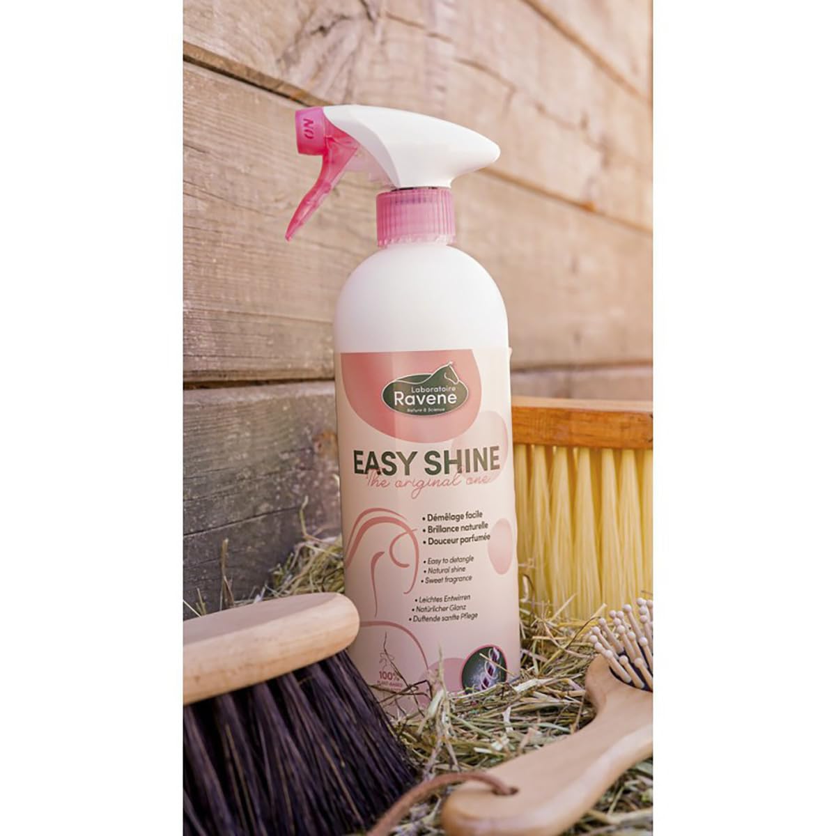 RAVENE Easy Shine — Soin lustrant et démêlant 750 ml – Image 5