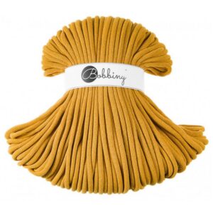 Bobbiny Corde Macramé Tressée Jumbo 9mm (Mustard) 100m
