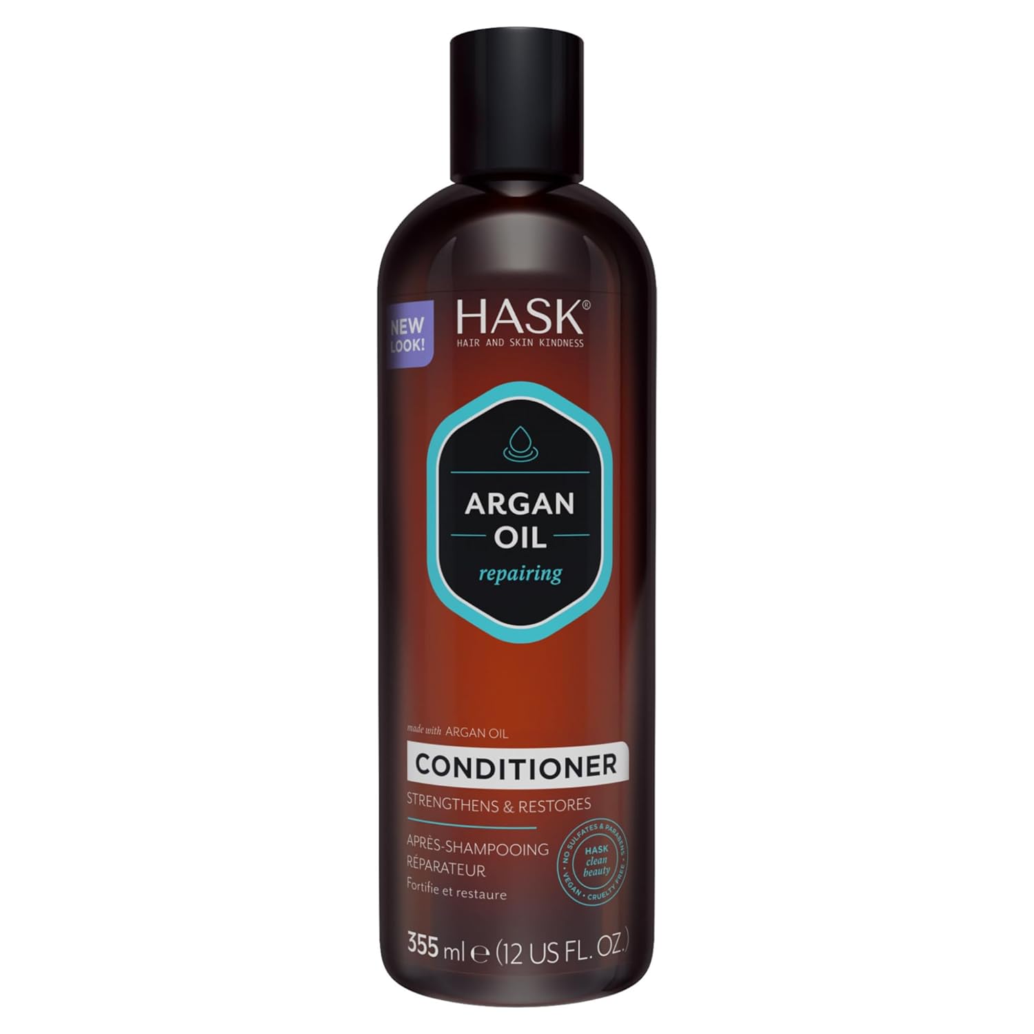 HASK 34326H Après-Shampooing Réparateur à l'Huile d'Argan