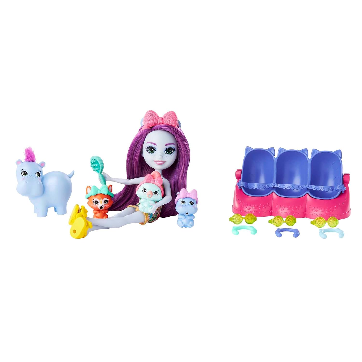 ENCHANTIMALS Baby Best Friends — Coffret poupées Hedda Hippo – Image 2