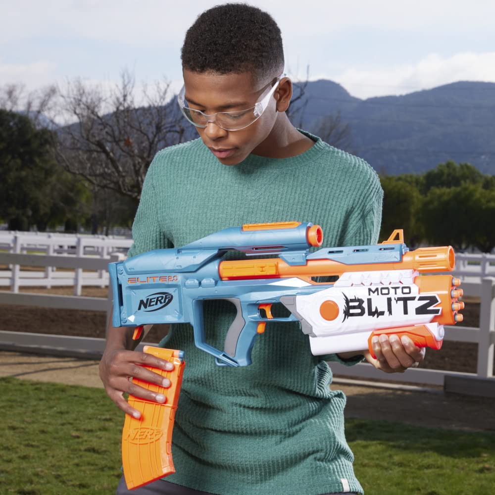 NERF Elite 2.0 Motoblitz — Blaster 2 modes 22 fléchettes – Image 2