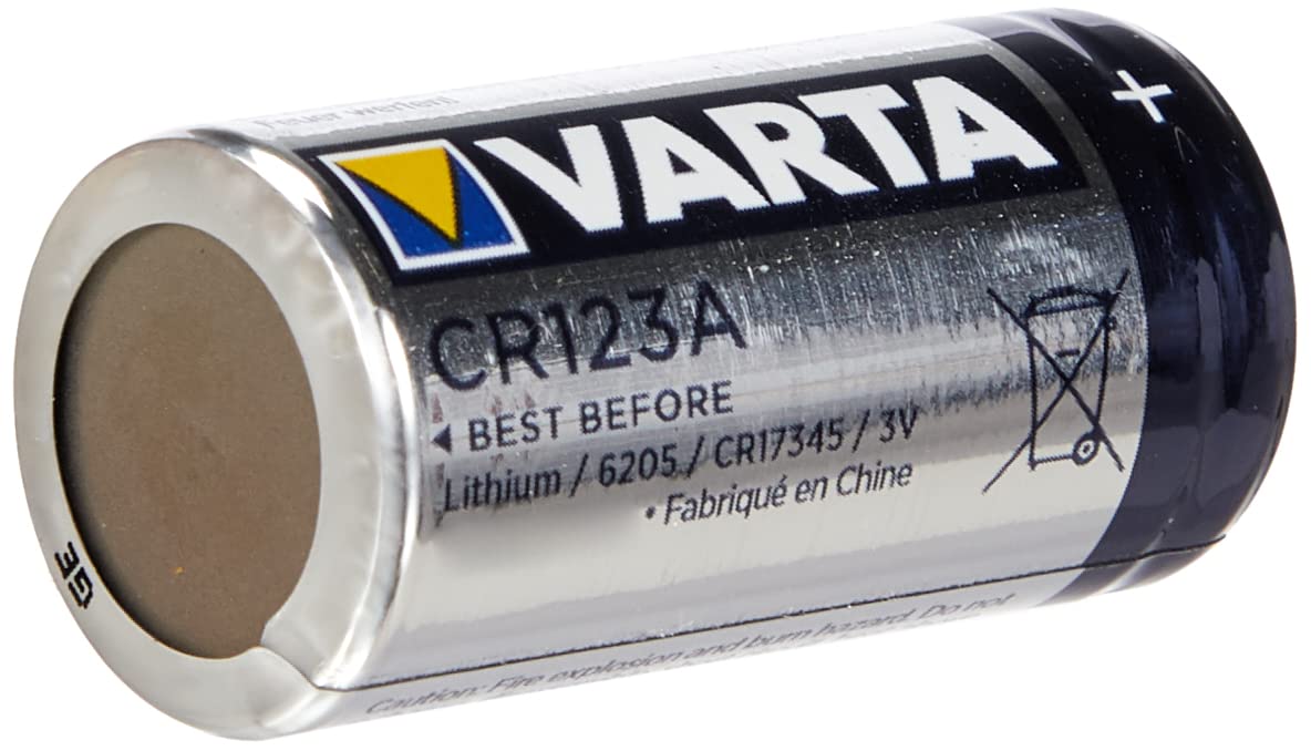VARTA Piles CR123A, lot de 10, Lithium Cylindrical, 3V, piles spéciales pour petits appareils électroniques, longue durée de vie, hautes performances – Image 3
