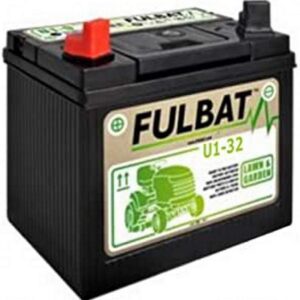 lead acid Batterie Fulbat Motoculuture U1-12 SLA 12 V 32 AH, Tondeuse à gazon