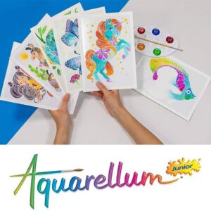Alternative view of SENTOSPHÈRE AQUARELLUM JUNIOR — Kit peinture Ballerines